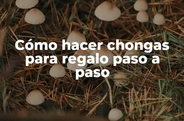 ¿Qué son las chongas de regalo?