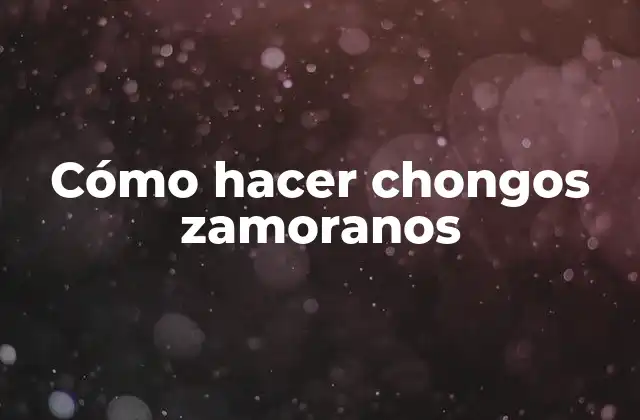 Cómo Hacer Chongos Zamoranos
