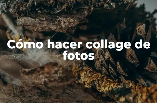 ¿Qué es un collage de fotos y para qué sirve?