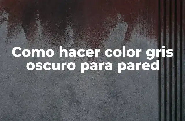 El color gris oscuro, la tendencia decorativa del momento