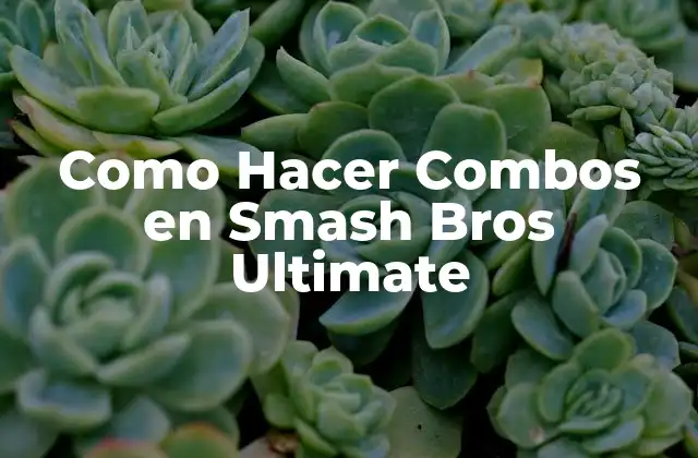 Como Hacer Combos en Smash Bros Ultimate 2 Que son los Combos en Smash Bros Ultimate
