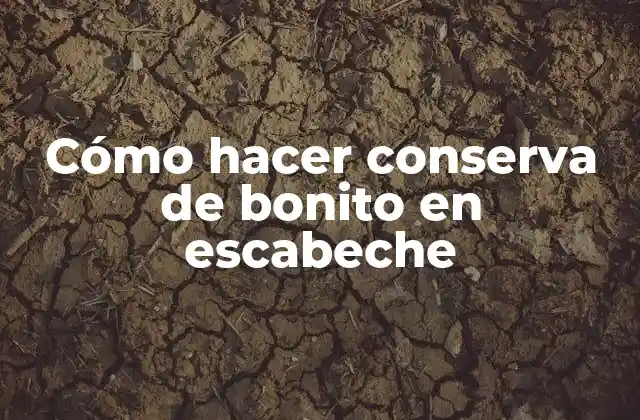 Cómo Hacer Conserva de Bonito en Escabeche 2 Conserva de bonito en escabeche