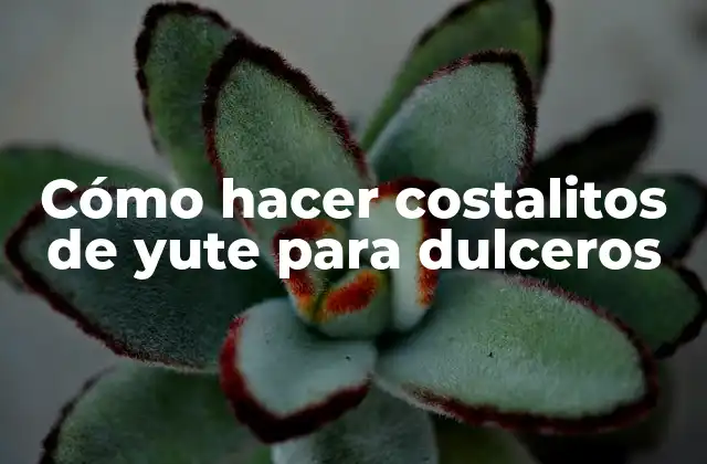 Cómo Hacer Costalitos de Yute para Dulceros