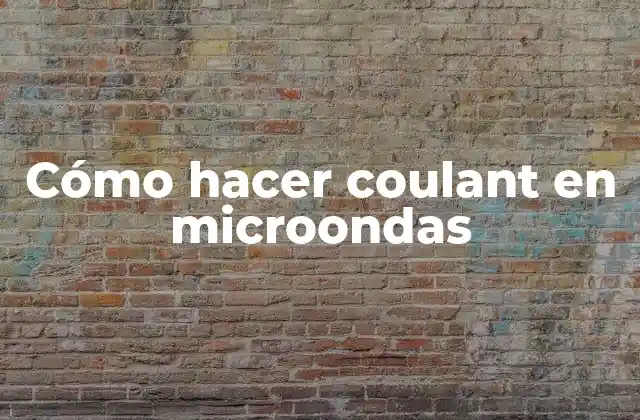 Cómo Hacer Coulant en Microondas 2 ¿Qué es un coulant y para qué sirve?