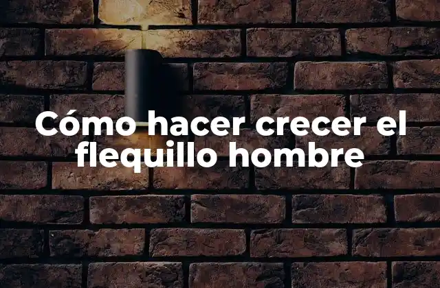 Cómo Hacer Crecer el Flequillo Hombre