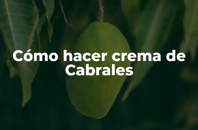 ¿Qué es la crema de Cabrales?