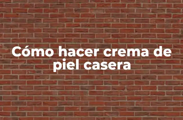 Cómo Hacer Crema de Piel Casera 2 Cómo hacer crema de piel casera