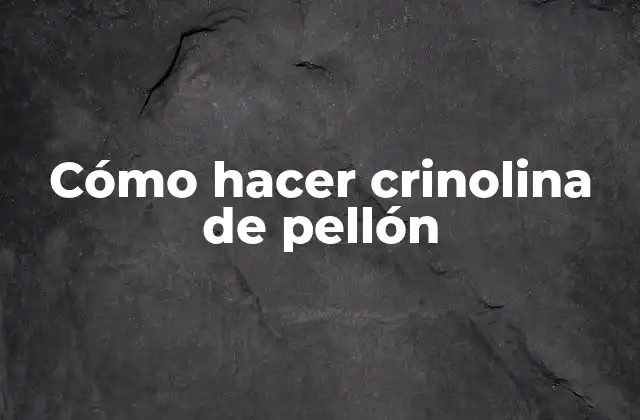 Cómo Hacer Crinolina de Pellón 2 ¿Qué es una crinolina de pellón y para qué sirve?