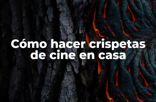 Cómo Hacer Crispetas de Cine en Casa
