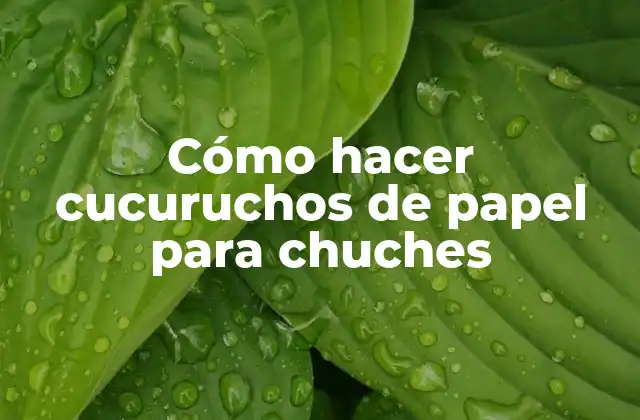 Cómo Hacer Cucuruchos de Papel para Chuches 2 Cucuruchos de papel para chuches