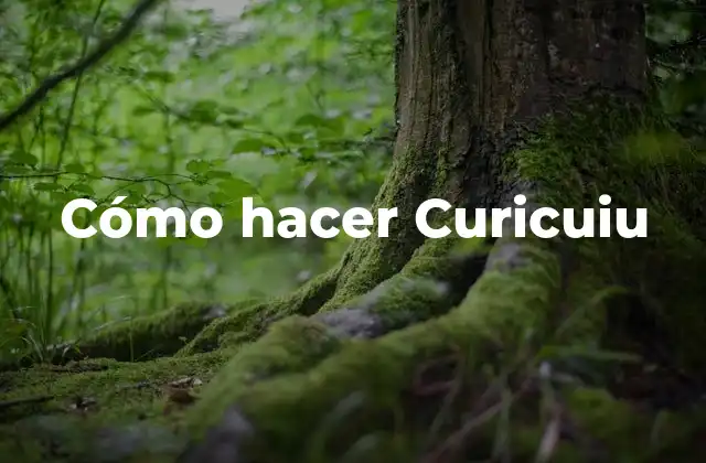¿Qué es Curicuiu?