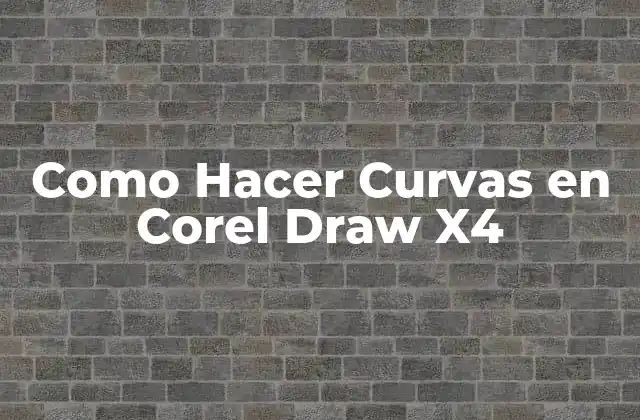 Como Hacer Curvas en Corel Draw X4