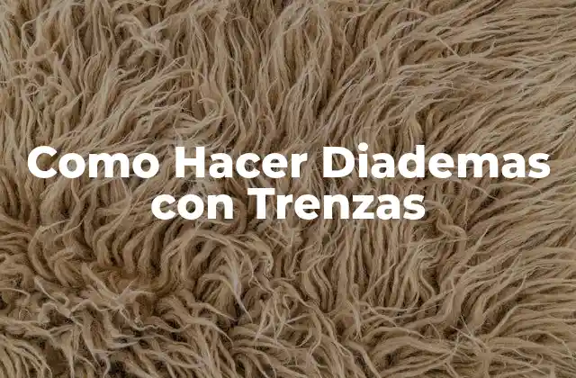 Como Hacer Diademas con Trenzas