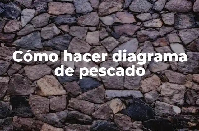 ¿Qué es un diagrama de pescado?