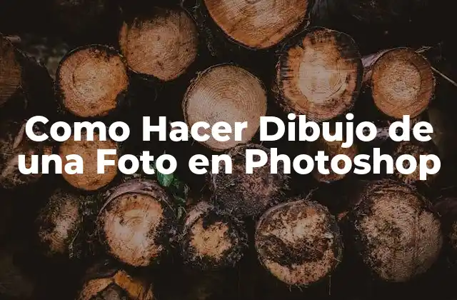 Como Hacer Dibujo de una Foto en Photoshop