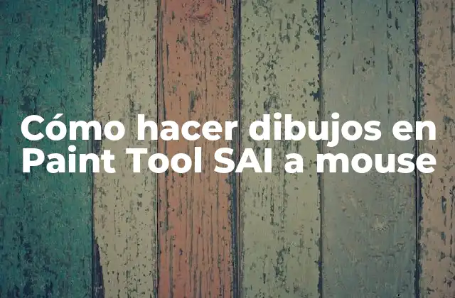 ¿Qué es Paint Tool SAI y para qué sirve?
