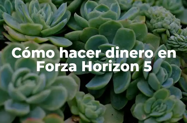 Cómo Hacer Dinero en Forza Horizon 5