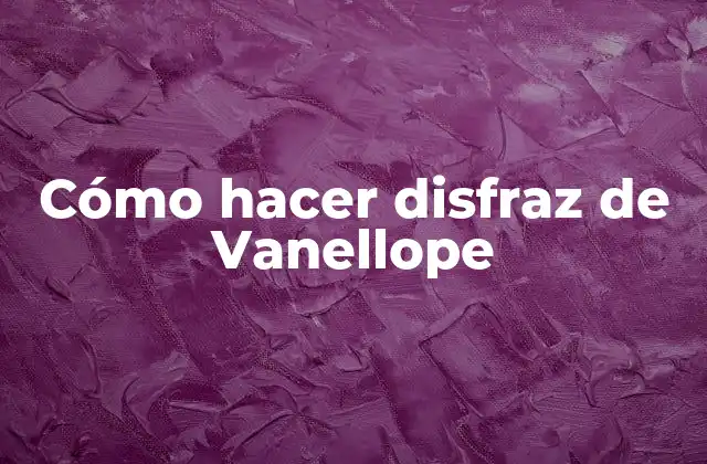 ¿Quién es Vanellope?