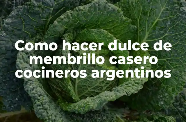 Como Hacer Dulce de Membrillo Casero Cocineros Argentinos 2 ¿Qué es el dulce de membrillo casero y para qué sirve?