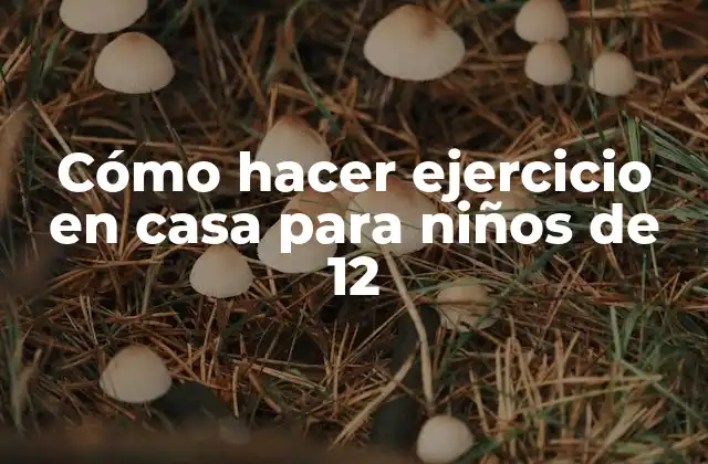 Cómo Hacer Ejercicio en Casa para Niños de 12 2 Cómo hacer ejercicio en casa para niños de 12 años