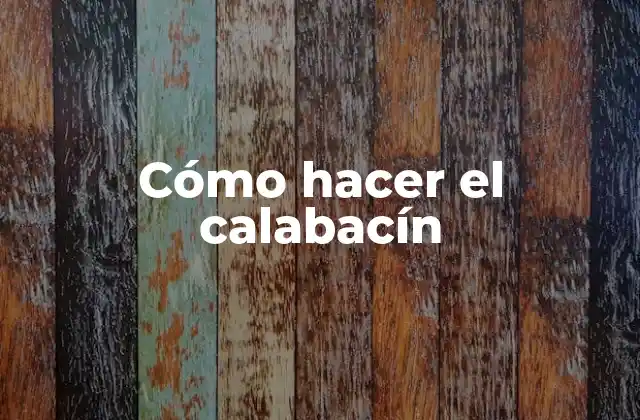 Cómo Hacer el Calabacín