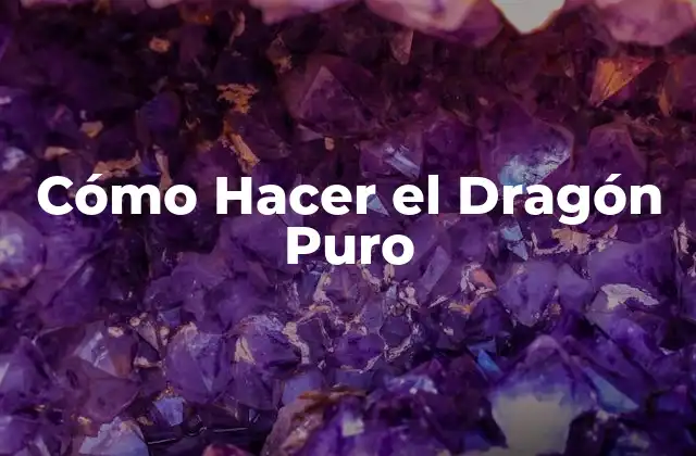 ¿Qué es el Dragón Puro?