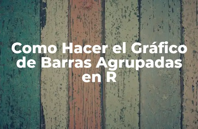 Como Hacer el Gráfico de Barras Agrupadas en R