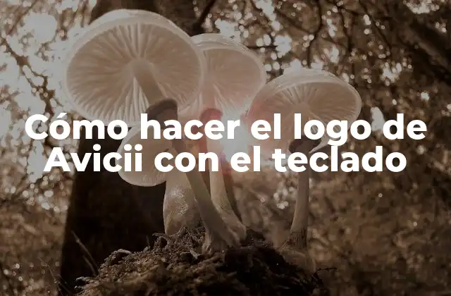 Cómo Hacer el Logo de Avicii con el Teclado