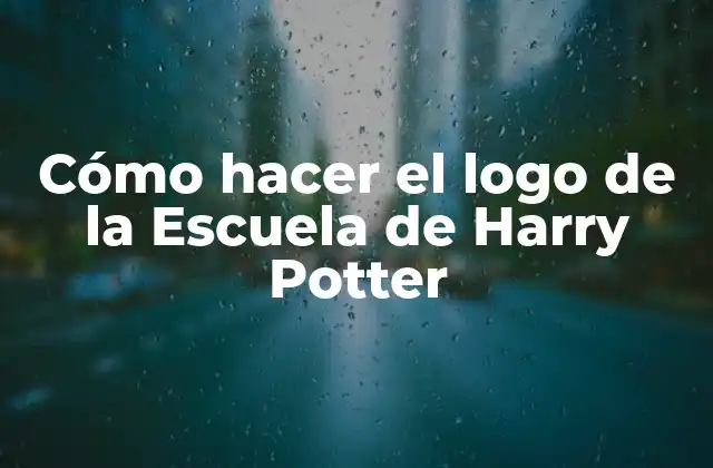 ¿Qué es el logo de la Escuela de Harry Potter?