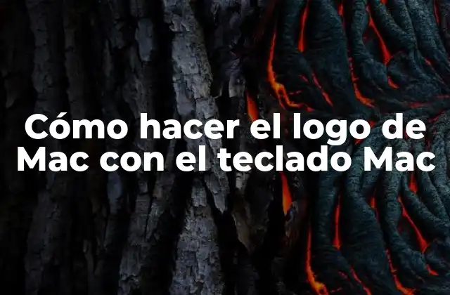 Cómo Hacer el Logo de Mac con el Teclado Mac