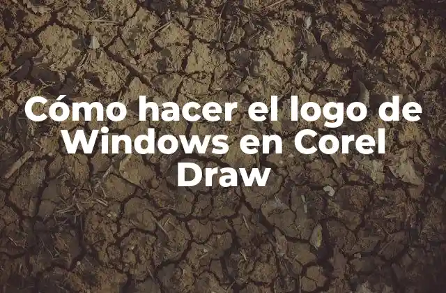 Cómo Hacer el Logo de Windows en Corel Draw