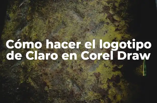 Cómo Hacer el Logotipo de Claro en Corel Draw