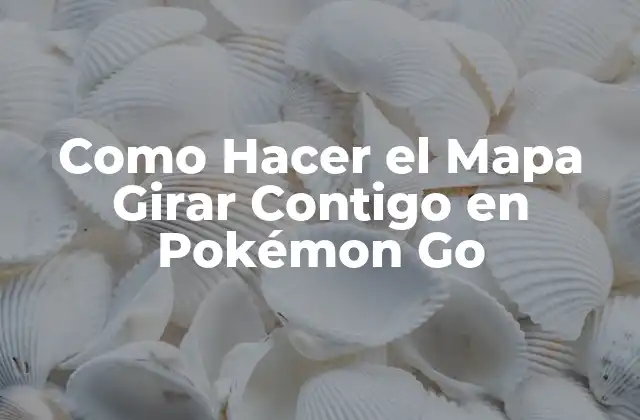 Como Hacer el Mapa Girar Contigo en Pokémon Go