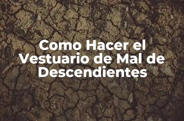 ¿Qué es el Vestuario de Mal de Descendientes?