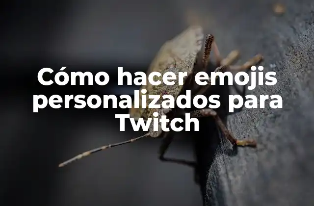 Cómo Hacer Emojis Personalizados para Twitch