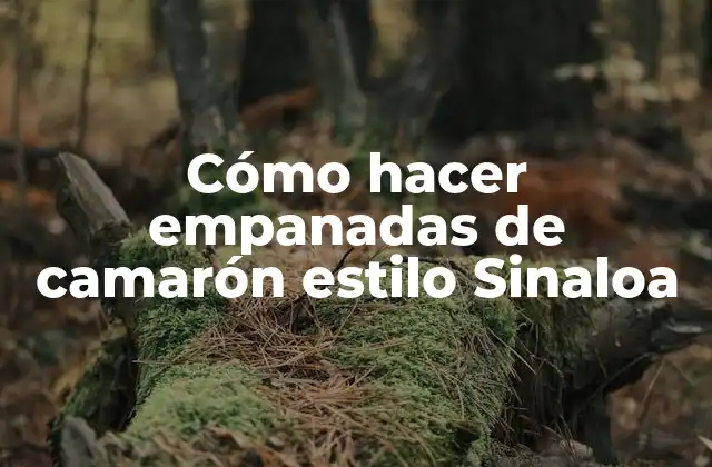 Cómo Hacer Empanadas de Camarón Estilo Sinaloa