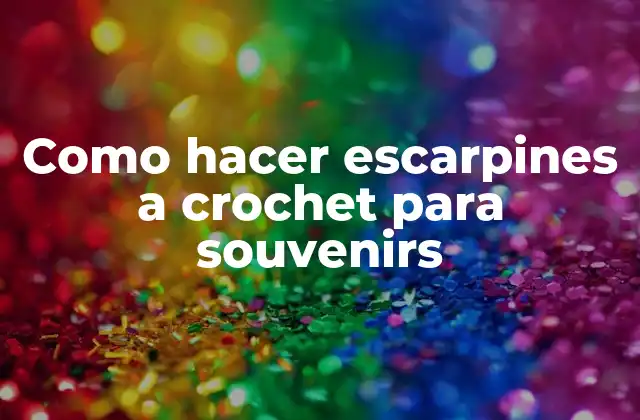 Como Hacer Escarpines a Crochet para Souvenirs