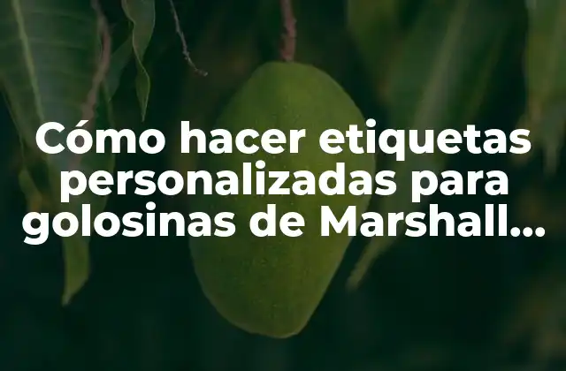 Cómo Hacer Etiquetas Personalizadas para Golosinas de Marshall Paw Patrol