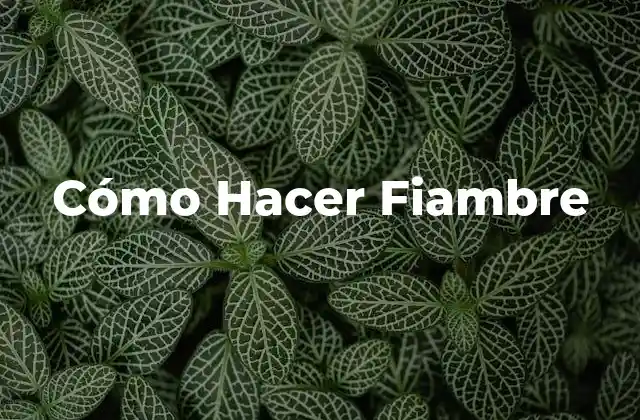 ¿Qué es el Fiambre y Para Qué Sirve?