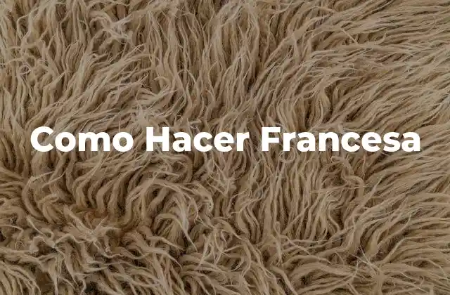 Como Hacer Francesa 2 ¿Qué es el Francés y Cuál es su Importancia?