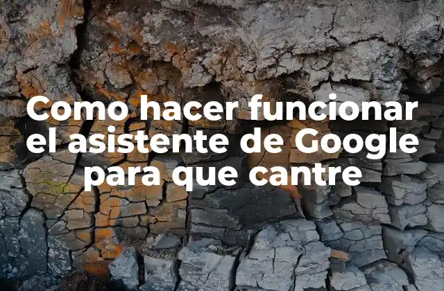 Como Hacer Funcionar el Asistente de Google para que Cantre 2 Como hacer funcionar el asistente de Google para que cantre