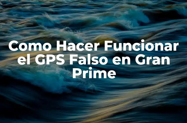 ¿Qué es el GPS Falso y para Qué Sirve?