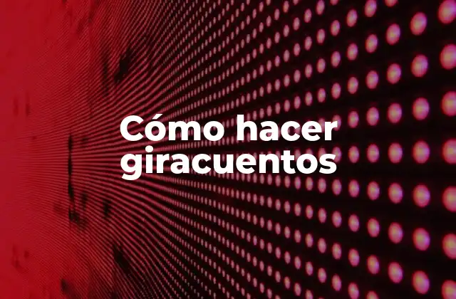 ¿Qué es un giracuento?