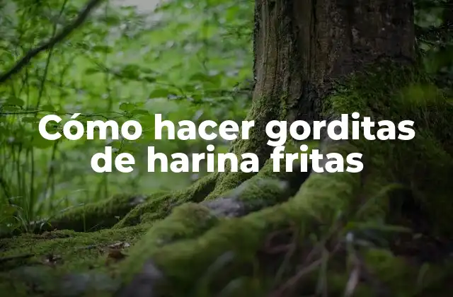 Cómo Hacer Gorditas de Harina Fritas
