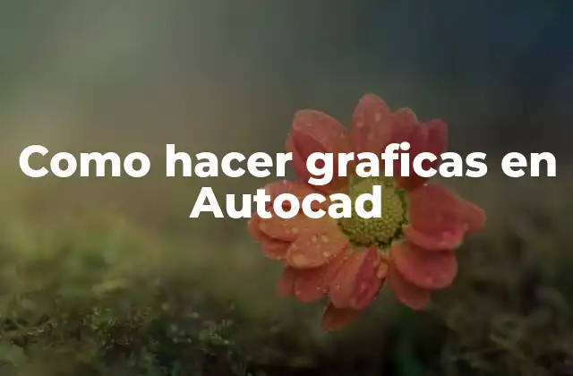 Como Hacer Graficas en Autocad