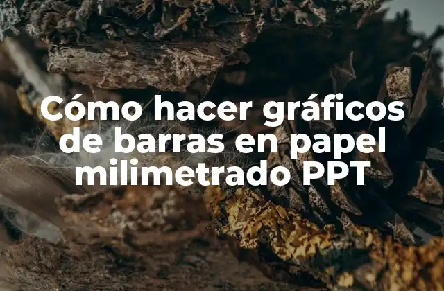 Cómo Hacer Gráficos de Barras en Papel Milimetrado Ppt
