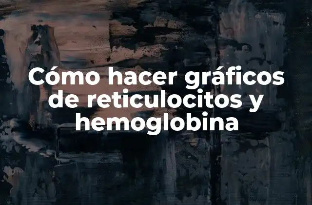 Cómo Hacer Gráficos de Reticulocitos y Hemoglobina