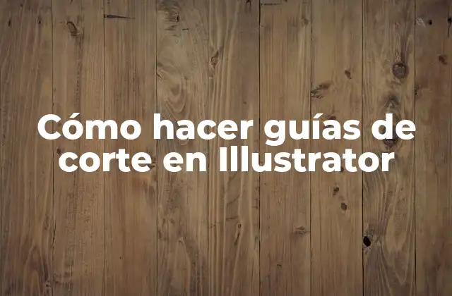 Cómo Hacer Guías de Corte en Illustrator 2 Cómo hacer guías de corte en Illustrator