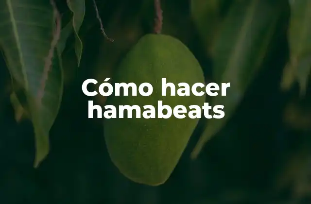 Cómo Hacer Hamabeats 2 ¿Qué son los hamabeats y para qué sirven?