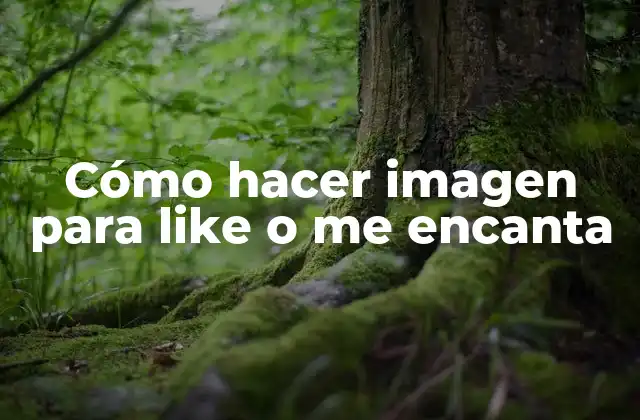 Cómo Hacer Imagen para Like o Me Encanta